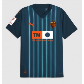 Valencia Replica Away Stadium Shirt 2023-24 Short Sleeve